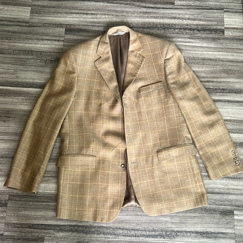 42 R MENS BROWN BLAZER
